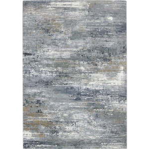 Šedo-modrý koberec Elle Decoration Arty Trappes, 120 x 170 cm obraz