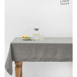 Lněný ubrus 140x300 cm Khaki – Linen Tales obraz