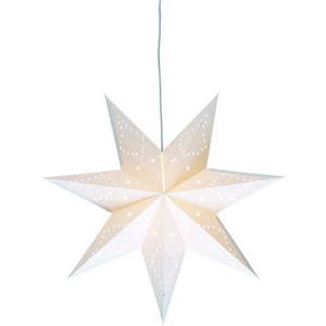 Bílá světelná dekorace s vánočním motivem ø 45 cm Saturnus – Markslöjd obraz