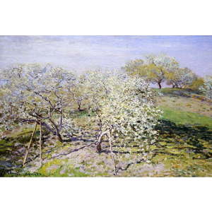 Reprodukce obrazu Claude Monet - Spring, 90 x 60 cm obraz