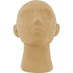 Pískově hnědá dekorativní soška PT LIVING Face Art, výška 22, 8 cm obraz