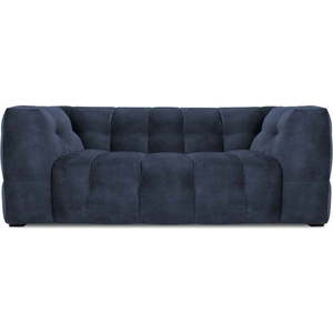 Modrá sametová pohovka Windsor & Co Sofas Vesta, 208 cm obraz