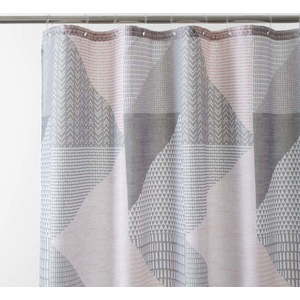 Sprchový závěs 180x180 cm Larsson Geo - Catherine Lansfield obraz