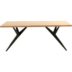 Jídelní stůl s deskou z akácie 100x200 cm Ligero – Geese obraz