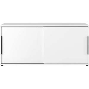 Bílá skříňka s posuvnými dveřmi 160x74 cm Mailand – Germania obraz