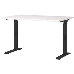 Pracovní stůl s nastavitelnou výškou s bílou deskou 80x120 cm Downey – Germania obraz