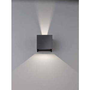 Černé LED nástěnné svítidlo – Fischer & Honsel obraz