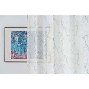 Krémovo-tyrkysová záclona 140x260 cm Mizar – Mendola Fabrics obraz