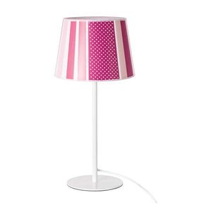 Růžová stolní lampa SULION Lines obraz