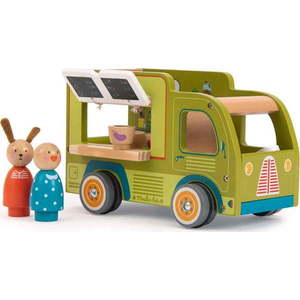 Dřevěné autíčko La Grande Famille Food Truck – Moulin Roty obraz