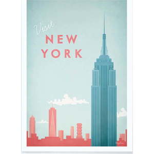 Plakát Travelposter New York, 30 x 40 cm obraz