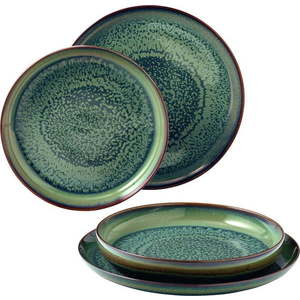 4dílná sada zelených porcelánových talířů Villeroy & Boch Like Crafted obraz