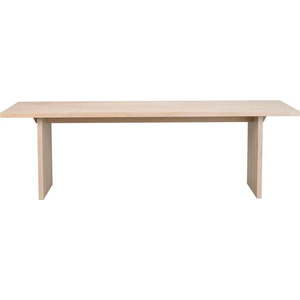 Jídelní stůl z dubového dřeva 240x95 cm Emmett - Rowico obraz