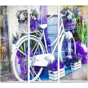 Obrazy v sadě 3 ks 20x50 cm Lavender – Wallity obraz