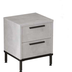 Světle šedý noční stolek Signor – Kalune Design obraz