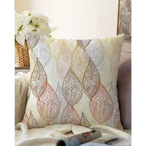 Povlak na polštář s příměsí bavlny Minimalist Cushion Covers Oriental Leaf, 55 x 55 cm obraz