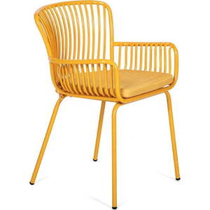 Sada 2 žlutých zahradních židlí Bonami Selection Elia obraz