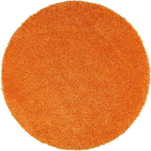 Oranžový koberec Universal Aqua Liso, ø 100 cm obraz