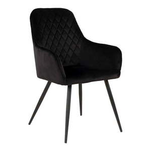 Černé jídelní židle v sadě 2 ks - House Nordic obraz