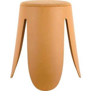 Okrově žlutá plastová stolička Savor – Leitmotiv obraz