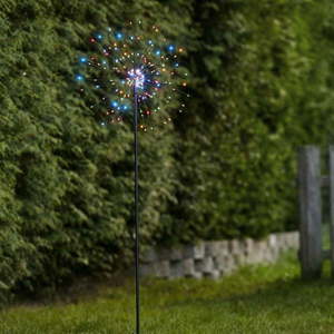 Venkovní světelná dekorace Star Trading Firework, výška 110 cm obraz