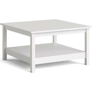 Bílý konferenční stolek 81x81 cm Madrid - Tvilum obraz