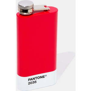 Červená nerezová placatka 150 ml Red 2035 – Pantone obraz