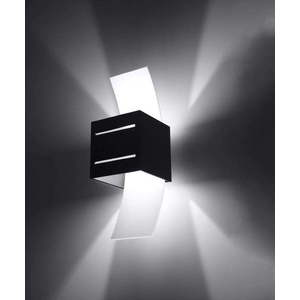 Černé nástěnné svítidlo Carlo – Nice Lamps obraz