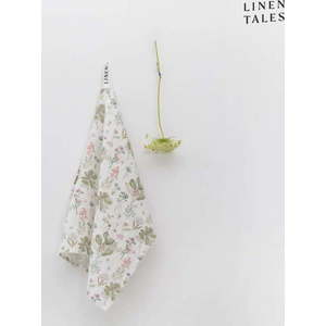 Lněná utěrka 45x65 cm White Botany – Linen Tales obraz