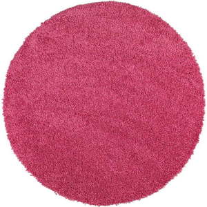 Růžový koberec Universal Aqua Liso, ø 100 cm obraz