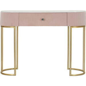 Růžový konzolový stolek 100x40 cm Montpellier - Mauro Ferretti obraz