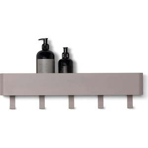 Světle šedá nástěnná ocelová koupelnová polička Multi – Spinder Design obraz