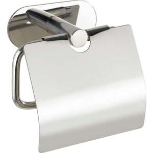 Nerezový držák na toaletní papír bez nutnosti vrtání Wenko Turbo-Loc® Orea Shine Cover obraz