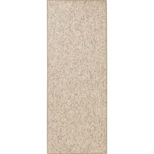 Béžovohnědý běhoun BT Carpet Wolly, 80 x 300 cm obraz