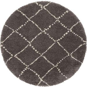 Šedý koberec Mint Rugs Hash, ⌀ 160 cm obraz
