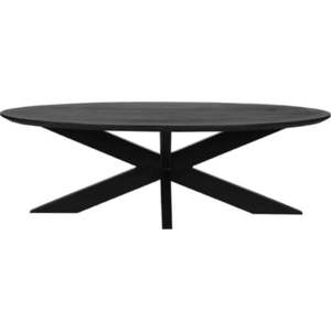 Černý konferenční stolek z mangového dřeva 70x130 cm Zip – LABEL51 obraz