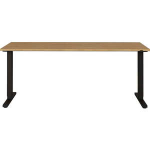Pracovní stůl s nastavitelnou výškou s deskou v dubovém dekoru 80x180 cm Agenda – Germania obraz
