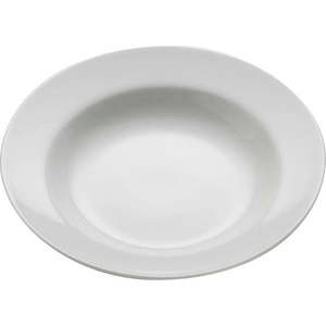 Bílý porcelánový talíř na polévku Maxwell & Williams Basic Bistro, ø 22, 5 cm obraz
