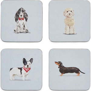 Set 4 podtácků Cooksmart ® Curious Dogs obraz
