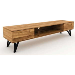 TV stolek z dubového dřeva 182x42 cm Golo - The Beds obraz