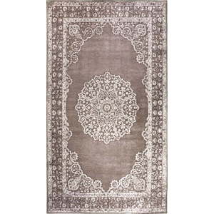 Béžový pratelný koberec 150x80 cm - Vitaus obraz