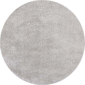 Světle šedý kulatý koberec ø 133 cm – Flair Rugs obraz
