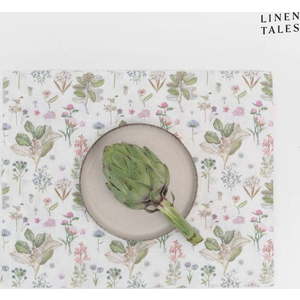Látkové prostírání 35x45 cm White Botany – Linen Tales obraz