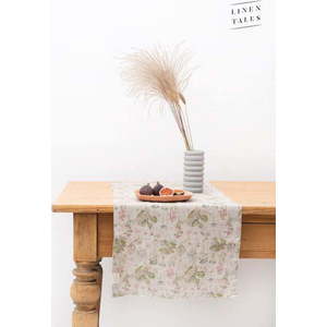 Lněný běhoun na stůl 40x200 cm Botany – Linen Tales obraz