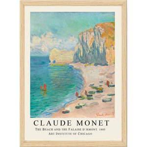 Plakát v rámu 55x75 cm Claude Monet – Wallity obraz