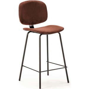Vínové barové židle v sadě 2 ks (výška sedáku 64 cm) Arus – Marckeric obraz