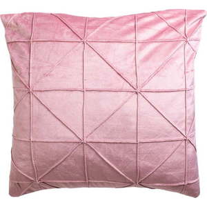 Růžový dekorativní polštář JAHU collections Amy, 45 x 45 cm obraz
