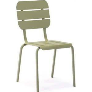 Zelené kovové zahradní židle v sadě 4 ks Alicante – Ezeis obraz