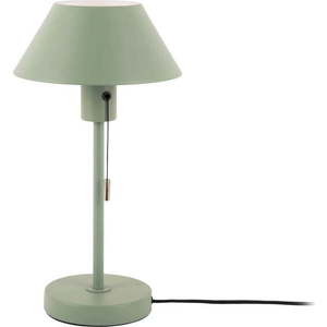 Zelená stolní lampa s kovovým stínidlem (výška 36 cm) Office Retro – Leitmotiv obraz
