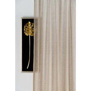 Záclona v béžovo-zlaté barvě 140x245 cm Carmine – Mendola Fabrics obraz